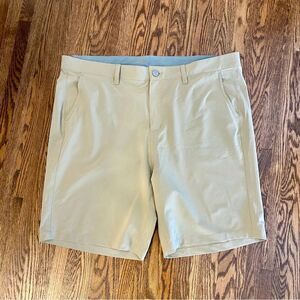 Free Fly Apparel Tan Hybrid Shorts Versatile and Stylish